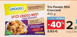 Carrefour Tris Panato Sfizi Croccanti offerta