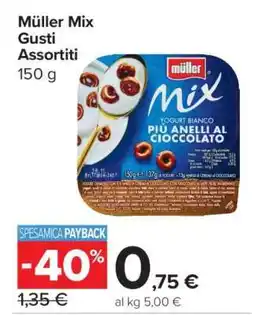 Carrefour Müller Mix Gusti Assortiti offerta