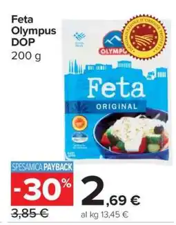 Carrefour Feta Olympus DOP offerta