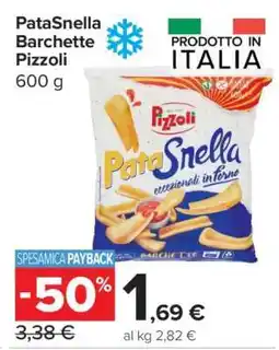 Carrefour PataSnella Barchette Pizzoli offerta