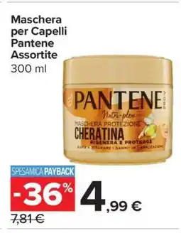 Carrefour Maschera per Capelli Pantene Assortite offerta