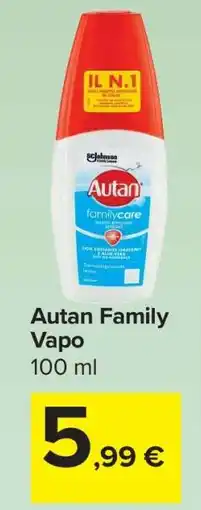 Carrefour Autan Family Vapo offerta