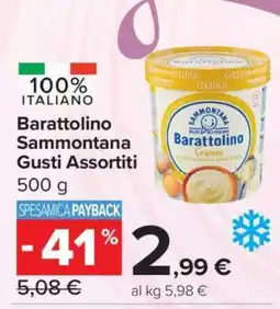 Carrefour Barattolino Sammontana Gusti Assortiti offerta