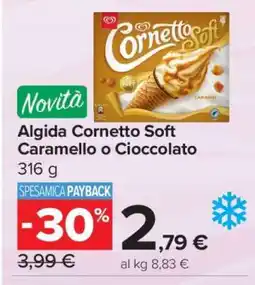 Carrefour Algida Cornetto Soft Caramello o Cioccolato offerta