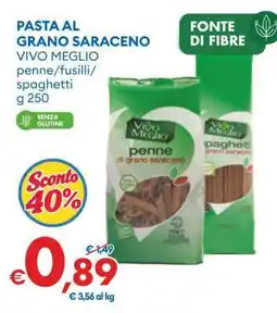 MD Discount PASTA AL GRANO SARACENO offerta