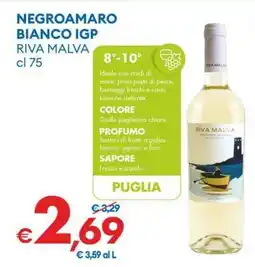 MD Discount NEGROAMARO BIANCO IGP offerta