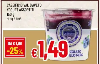 Famila CASEIFICIO VAL D'AVETO YOGURT ASSORTITI offerta