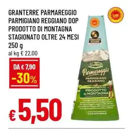 Famila GRANTERRE PARMAREGGIO PARMIGIANO REGGIANO DOP offerta