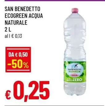 Famila SAN BENEDETTO ECOGREEN ACQUA NATURALE offerta