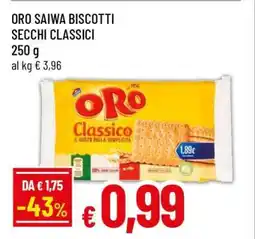Famila ORO SAIWA BISCOTTI SECCHI CLASSICI offerta