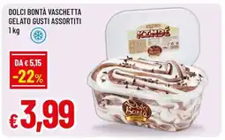 Famila DOLCI BONTÀ VASCHETTA GELATO GUSTI ASSORTITI offerta