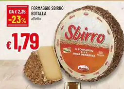 Famila FORMAGGIO SBIRRO BOTALLA offerta