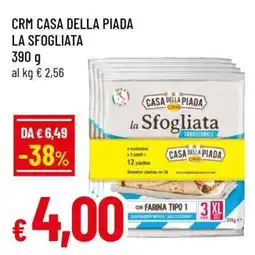 Famila CRM CASA DELLA PIADA LA SFOGLIATA offerta