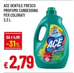 Famila ACE GENTILE FRESCO PROFUMO CANDEGGINA PER COLORATI offerta