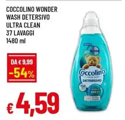 Famila COCCOLINO WONDER WASH DETERSIVO ULTRA CLEAN offerta