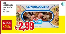 Famila ARBI CONDISCOGLIO SUGO PRONTO offerta