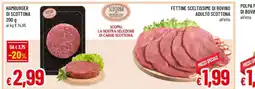 Famila Hamburger Di Scottona offerta