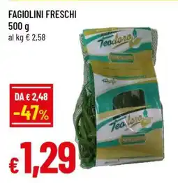 Famila FAGIOLINI FRESCHI offerta
