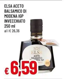 Famila ELSA ACETO BALSAMICO DI MODENA IGP INVECCHIATO offerta