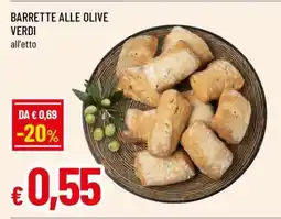Famila BARRETTE ALLE OLIVE VERDI offerta