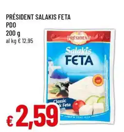 Famila PRESIDENT Salakis Feta offerta