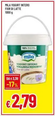 Famila MILA YOGURT INTERO FIOR DI LATTE offerta