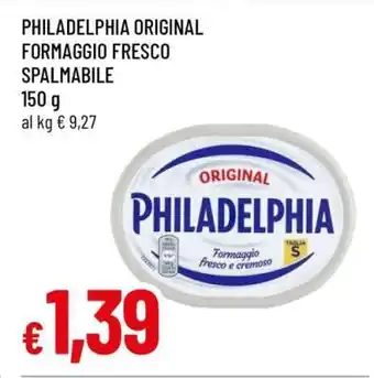 Famila PHILADELPHIA ORIGINAL FORMAGGIO FRESCO SPALMABILE offerta