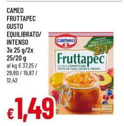 Famila Cameo Fruttapec Gusto Equilibrato/Intenso offerta