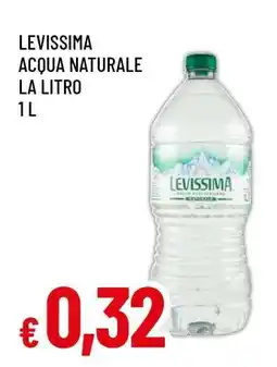 Famila Levissima Acqua Naturale La Litro offerta