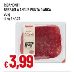Famila RIGAMONTI Bresaola Angus punta d'anca offerta