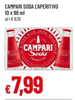 Famila CAMPARI SODA L'APERITIVO offerta