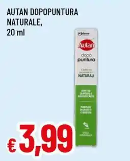 Famila AUTAN dopopuntura naturale offerta