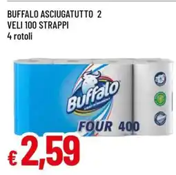 Famila BUFFALO ASCIUGATUTTO offerta