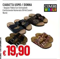 Famila CIABATTA UOMO / DONNA offerta