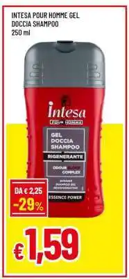 Famila INTESA POUR HOMME GEL DOCCIA SHAMPOO offerta