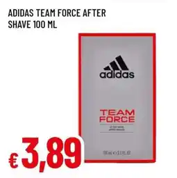 Famila ADIDAS TEAM FORCE AFTER SHAVE 100 ML offerta