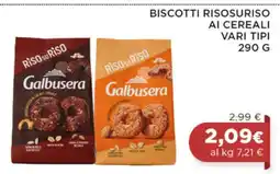 Coop Biscotti Risosuriso ai Cereali Vari Tipi offerta
