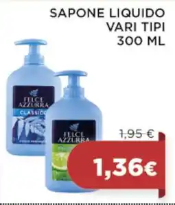 Coop SAPONE LIQUIDO VARI TIPI offerta