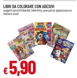Famila LIBRI DA COLORARE CON ADESIVI offerta