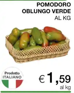 Coop POMODORO OBLUNGO VERDE offerta