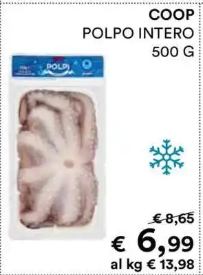 COOP POLPO INTERO 500 G