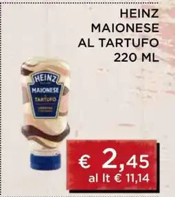 Coop HEINZ MAIONESE AL TARTUFO offerta