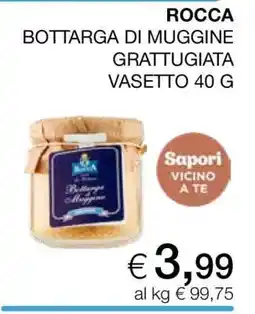 Coop ROCCA BOTTARGA DI MUGGINE GRATTUGIATA VASETTO 40 G offerta