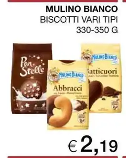 Coop Mulino Bianco Biscotti Vari Tipi offerta