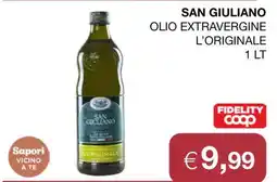 Coop SAN GIULIANO OLIO EXTRAVERGINE L’ORIGINALE offerta