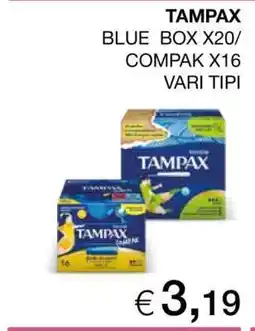 Coop Tampax offerta
