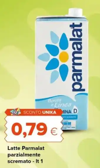 Latte Parmalat parzialmente scremato