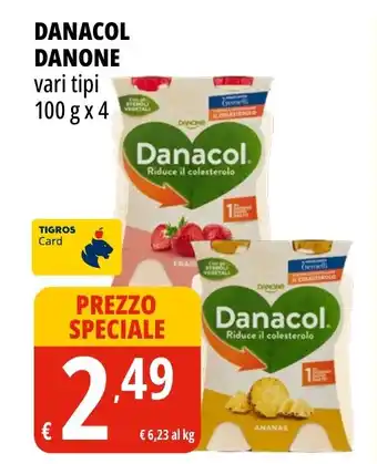 Tigros Danacol DANONE offerta