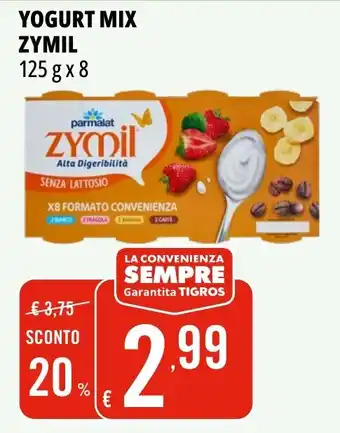 Tigros Yogurt mix ZYMIL offerta