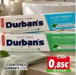 Orizzonte Dentifricio DURBAN'S offerta